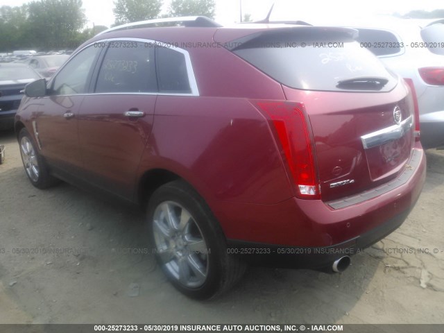 3GYFNFEY2AS503613 - 2010 CADILLAC SRX PREMIUM COLLECTION RED photo 3