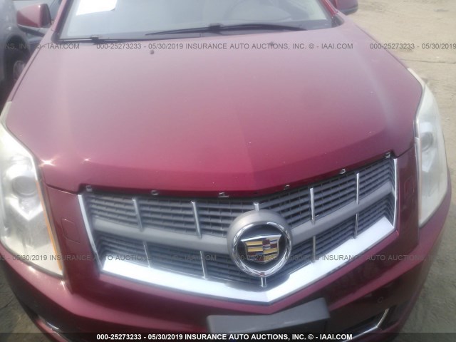 3GYFNFEY2AS503613 - 2010 CADILLAC SRX PREMIUM COLLECTION RED photo 6