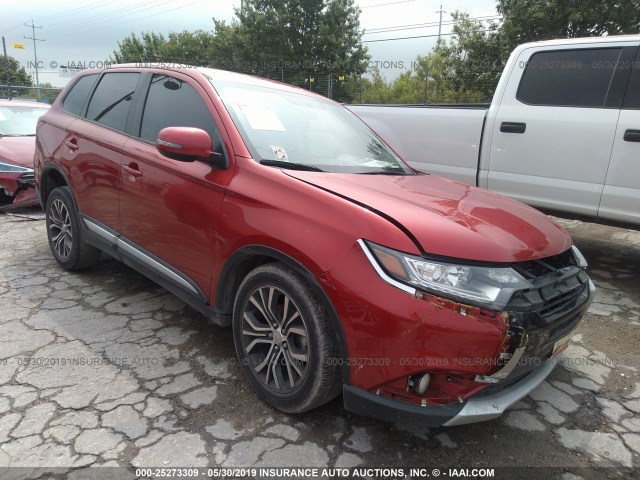 JA4AD3A31GZ013844 - 2016 MITSUBISHI OUTLANDER SE/SEL RED photo 1