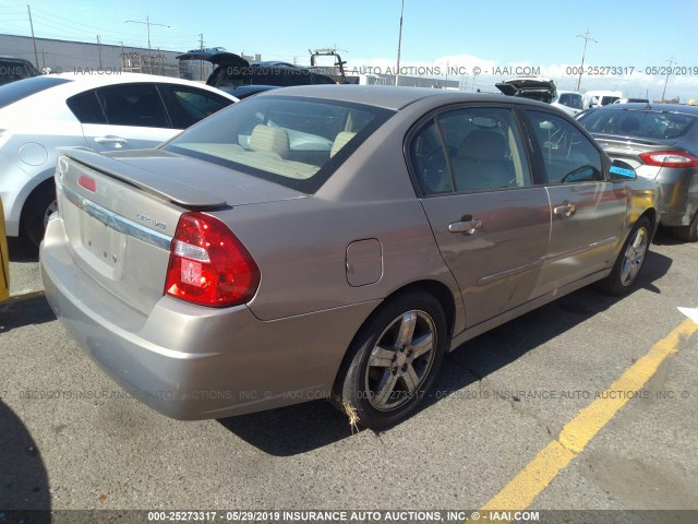 1G1ZU57N97F240433 - 2007 CHEVROLET MALIBU LTZ ოქროსფერი ფოტო 4