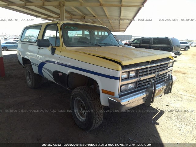 CKY184F126690 - 1974 CHEVROLET BLAZER WHITE photo 1