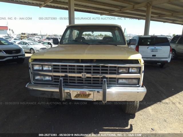 CKY184F126690 - 1974 CHEVROLET BLAZER WHITE photo 6