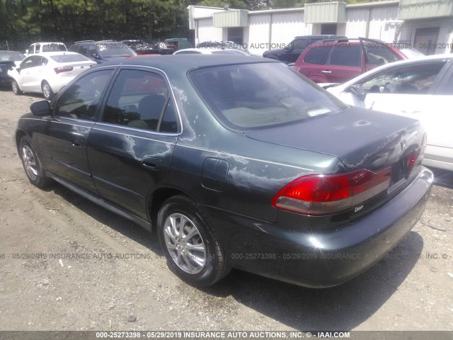 1HGCG66541A008016 - 2001 HONDA ACCORD LX 绿色 照片 3