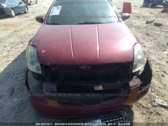 1N4BA41E27C837953 - 2007 NISSAN MAXIMA SE/SL RED photo 6