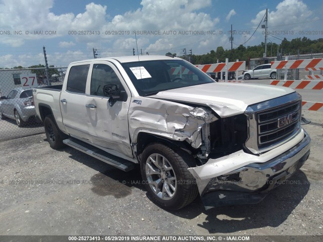 3GTU2VEC8FG377269 - 2015 GMC SIERRA K1500 SLT WHITE photo 6