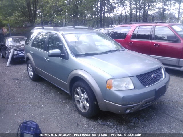 1FMDK02117GA35063 - 2007 FORD FREESTYLE SEL GREEN photo 1