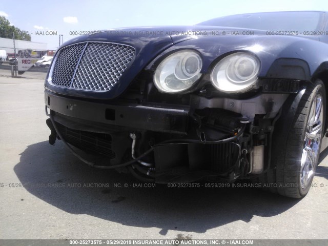 SCBCR63W85C025419 - 2005 BENTLEY CONTINENTAL GT BLACK photo 6