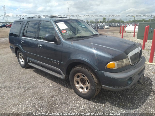 5LMPU28LXWLJ57399 - 1998 LINCOLN NAVIGATOR Bleu photo 1