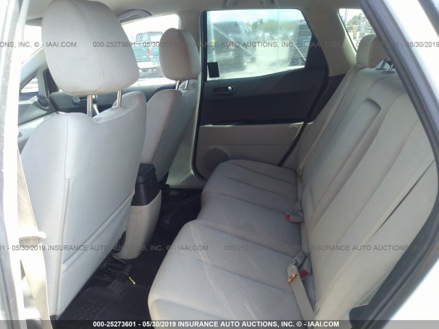 JM3ER293270146499 - 2007 MAZDA CX-7 WHITE photo 8