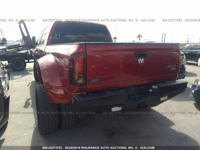 3D7MX49L29G541194 - 2009 DODGE RAM 3500 RED photo 3