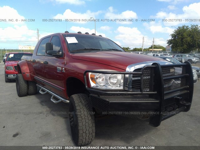 3D7MX49L29G541194 - 2009 DODGE RAM 3500 RED photo 6