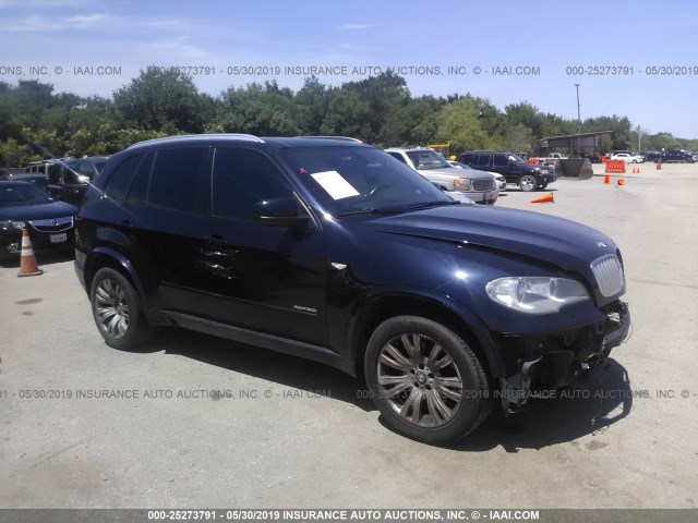 5UXZV8C50D0C15013 - 2013 BMW X5 XDRIVE50I Dark Blue photo 1