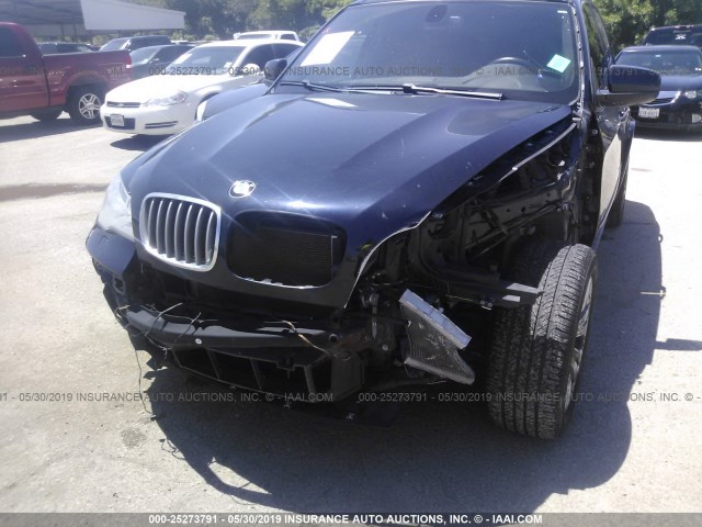 5UXZV8C50D0C15013 - 2013 BMW X5 XDRIVE50I Dark Blue photo 6