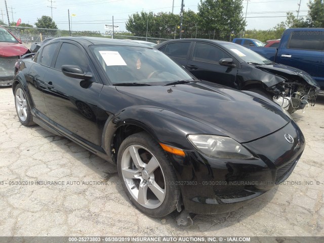 JM1FE17N240110654 - 2004 MAZDA RX8 BLACK photo 1