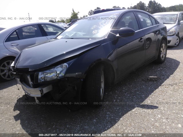 1G1PE5SB6G7165394 - 2016 CHEVROLET CRUZE LIMITED LT BLACK photo 2