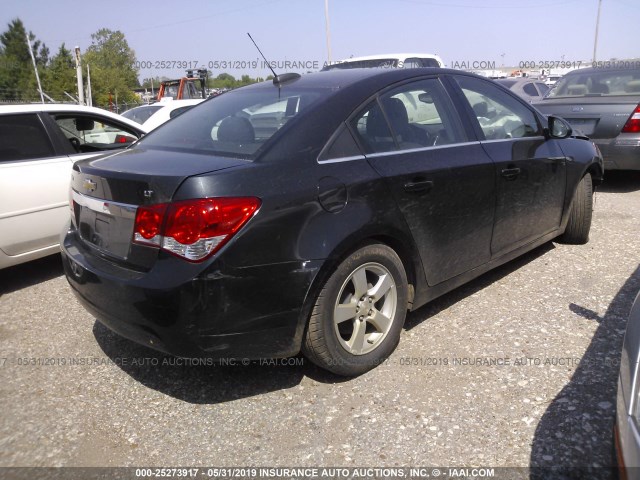 1G1PE5SB6G7165394 - 2016 CHEVROLET CRUZE LIMITED LT BLACK photo 4