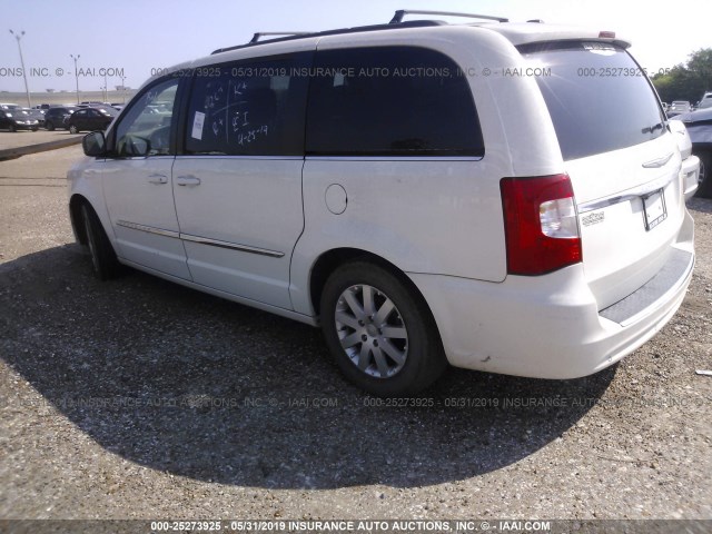 2A4RR8DGXBR704602 - 2011 CHRYSLER TOWN & COUNTRY TOURING L WHITE photo 3