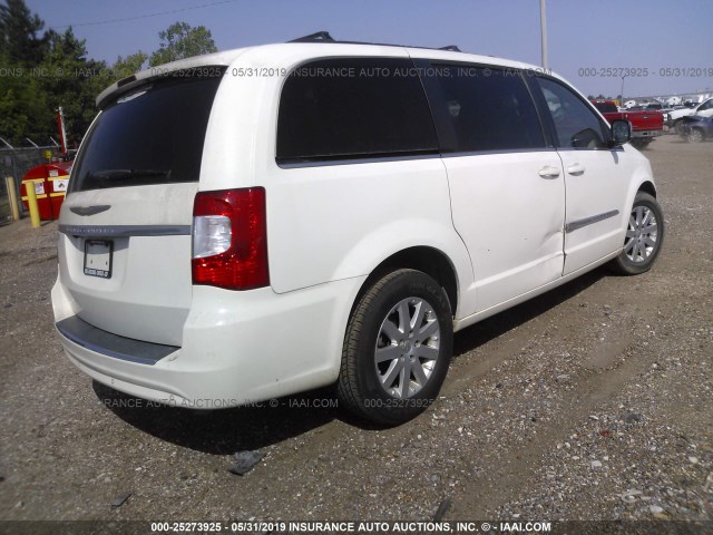 2A4RR8DGXBR704602 - 2011 CHRYSLER TOWN & COUNTRY TOURING L WHITE photo 4