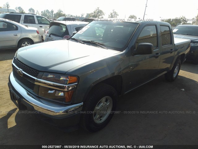 1GCCS136968249839 - 2006 CHEVROLET COLORADO BLUE photo 2