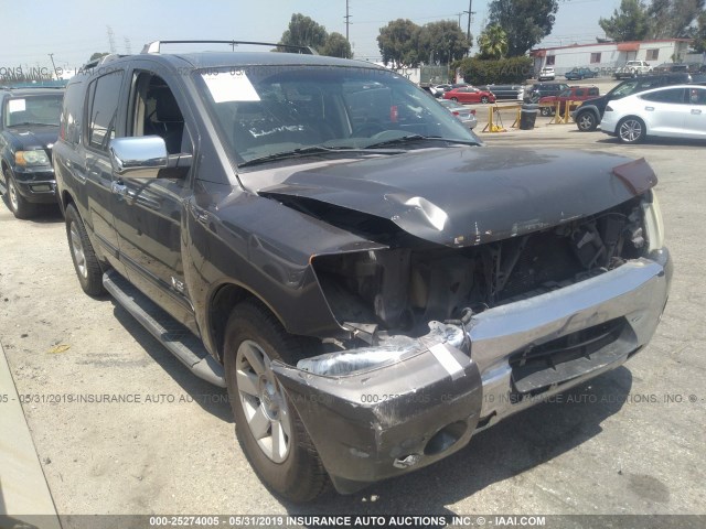 5N1AA08A76N710874 - 2006 NISSAN ARMADA SE/LE GRAY photo 1