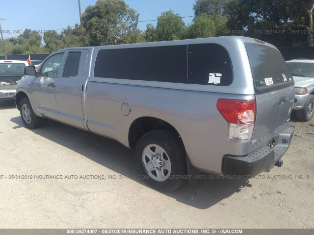 5TFCY5F1XCX014292 - 2012 TOYOTA TUNDRA DOUBLE CAB SR5 GRAY photo 3