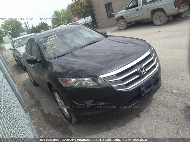 5J6TF1H58AL009718 - 2010 HONDA ACCORD CROSSTOUR EXL BLACK photo 1