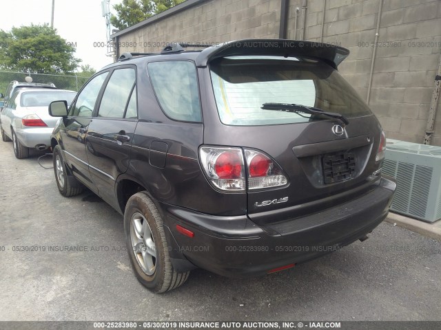 JTJHF10U020286426 - 2002 LEXUS RX 300 GRAY photo 3