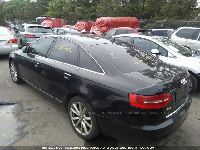 WAUWG74F29N013228 - 2009 AUDI A6 QUATTRO BLACK photo 3