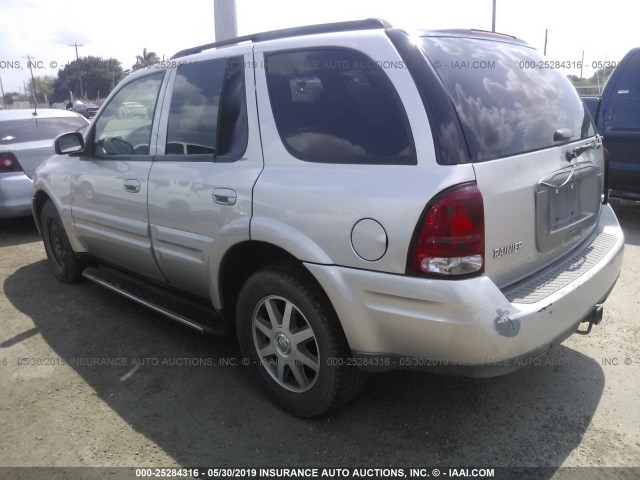 5GADS13S342192430 - 2004 BUICK RAINIER CXL GRAY photo 3