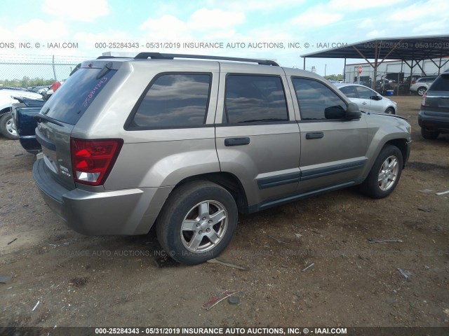 1J4GS48K05C541796 - 2005 JEEP GRAND CHEROKEE LAREDO/COLUMBIA/FREEDOM 灰色 照片 4