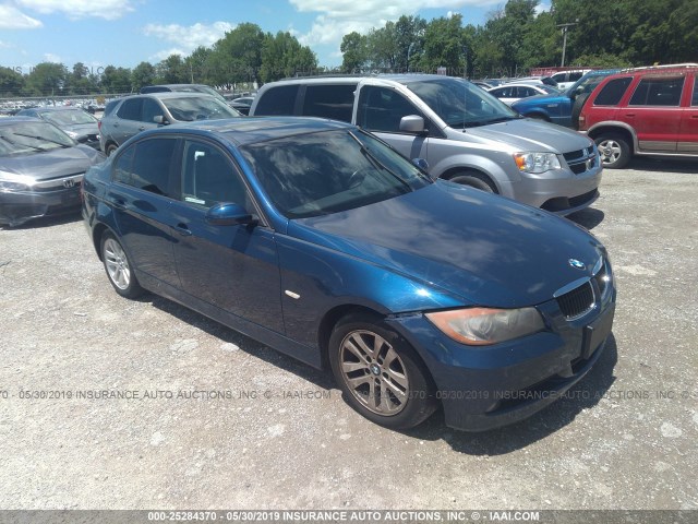 WBAVD13586KV06693 - 2006 BMW 325 XI BLUE photo 1