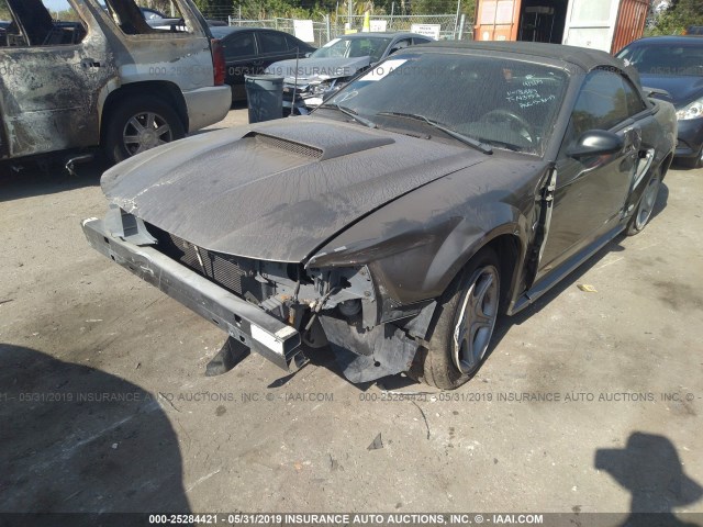 1FAFP45X82F180885 - 2002 FORD MUSTANG GT GRAY photo 6