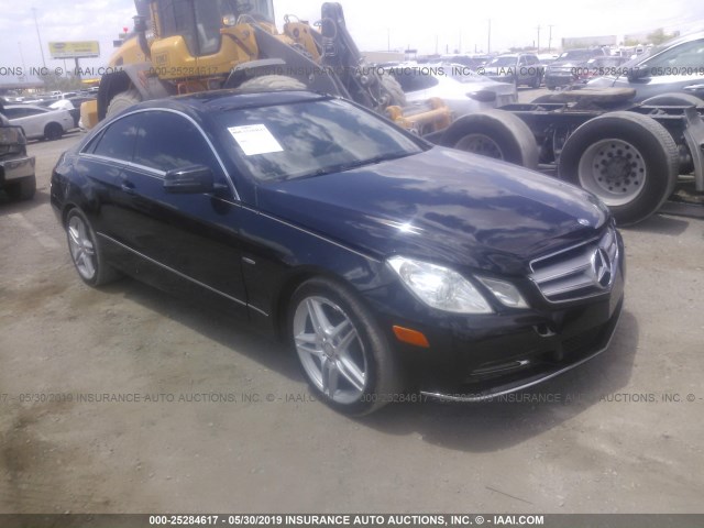 WDDKJ5KB9CF170172 - 2012 MERCEDES-BENZ E 350 BLACK photo 1