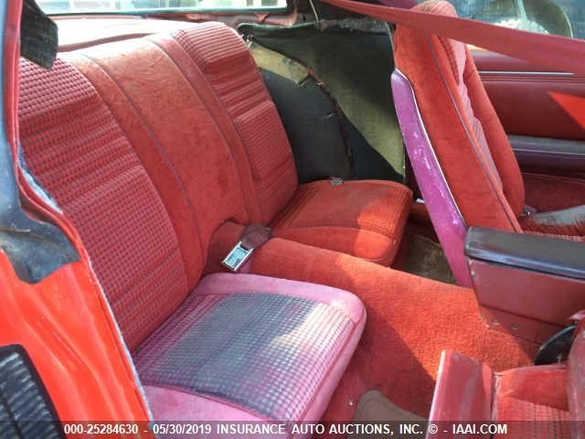 2T87Y9N147774 - 1979 PONTIAC FIREBIRD RED photo 8