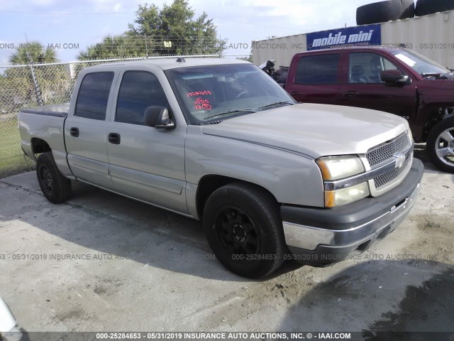 2GCEC13T451223078 - 2005 CHEVROLET SILVERADO C1500 GRAY photo 1