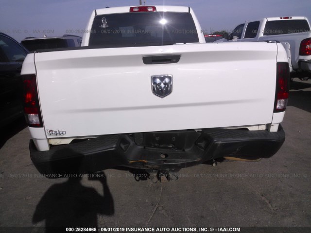 1C6RR6FG7ES235387 - 2014 RAM 1500 ST WHITE photo 6