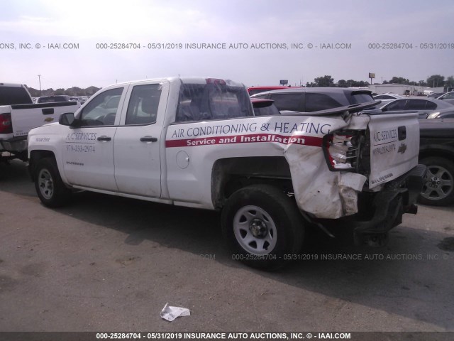 1GCRCPEC4EZ190804 - 2014 CHEVROLET SILVERADO C1500 WHITE photo 3