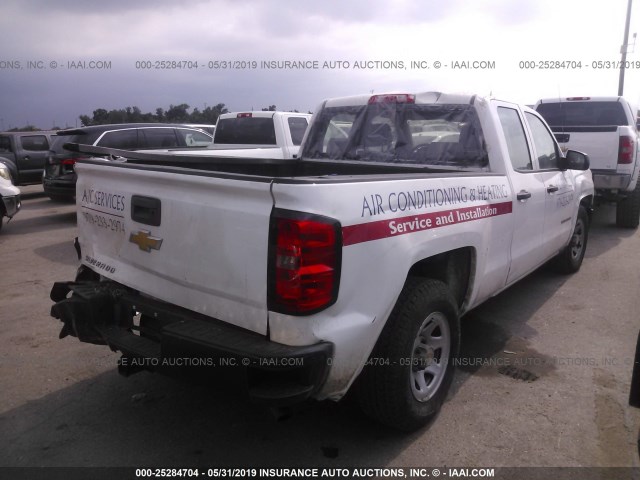 1GCRCPEC4EZ190804 - 2014 CHEVROLET SILVERADO C1500 WHITE photo 4