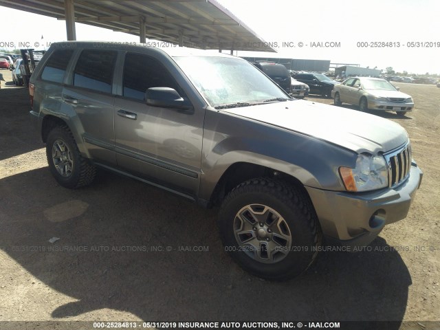 1J8HS48N37C683530 - 2007 JEEP GRAND CHEROKEE LAREDO/COLUMBIA/FREEDOM GRAY photo 1