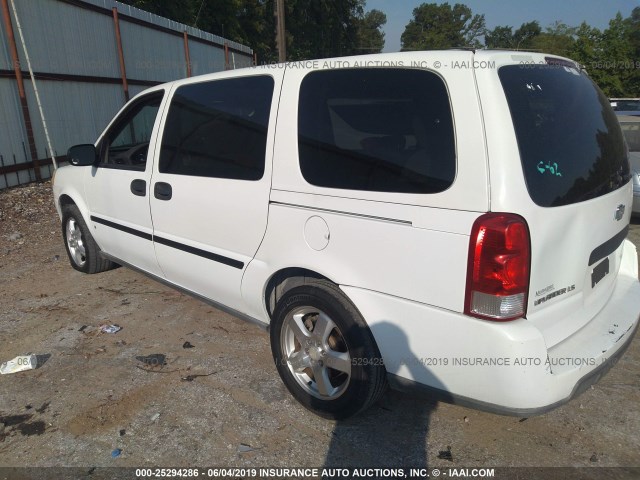 1GNDV23177D126899 - 2007 CHEVROLET UPLANDER LS WHITE photo 3