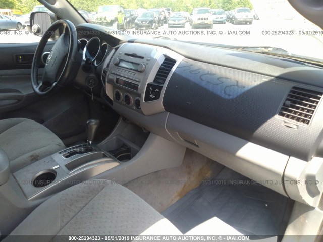 5TEUU42N77Z332758 - 2007 TOYOTA TACOMA ACCESS CAB შავი ფოტო 5