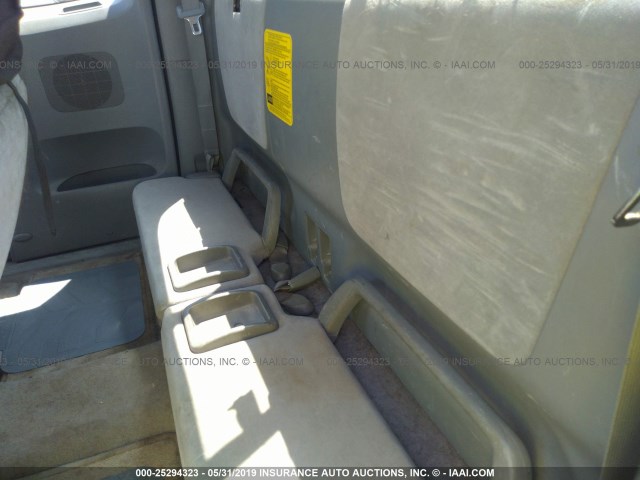 5TEUU42N77Z332758 - 2007 TOYOTA TACOMA ACCESS CAB შავი ფოტო 8