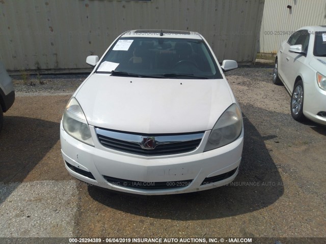 1G8ZV57707F208289 - 2007 SATURN AURA XR WHITE photo 6