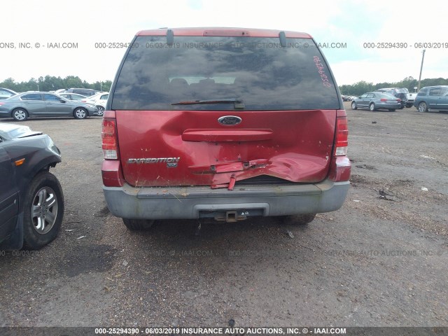 1FMPU15LX3LA93104 - 2003 FORD EXPEDITION XLT RED photo 6