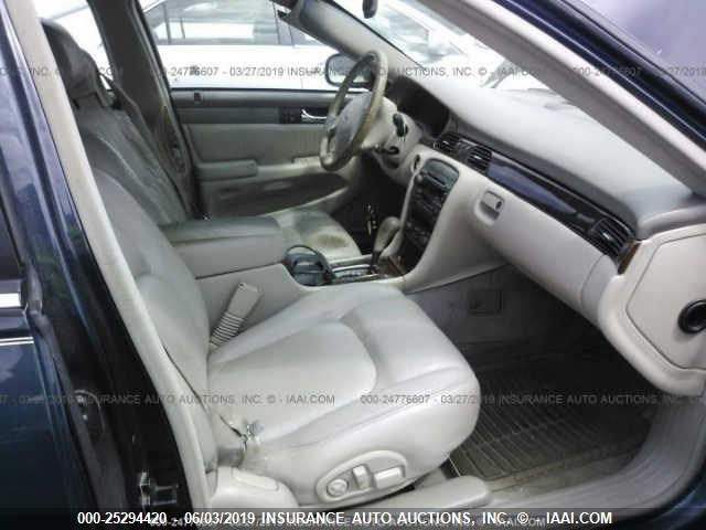 1G6KS54Y2YU185563 - 2000 CADILLAC SEVILLE SLS BLUE photo 5