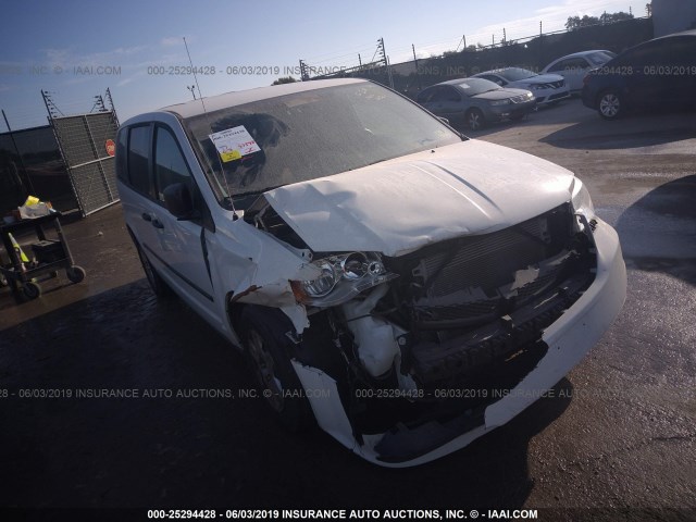 2C4JRGAG3DR727370 - 2013 RAM TRADESMAN WHITE photo 1