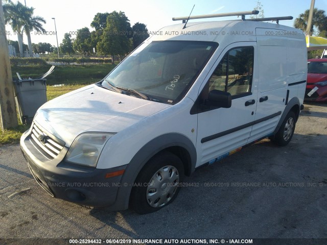 NM0LS7CN0CT116340 - 2012 FORD TRANSIT CONNECT XL WHITE photo 2