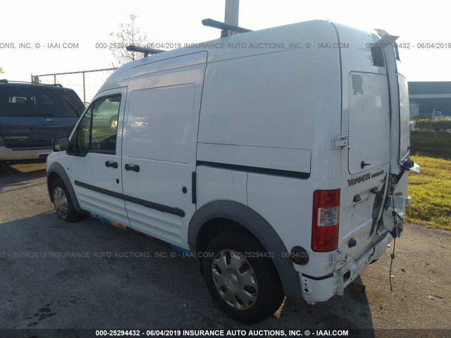 NM0LS7CN0CT116340 - 2012 FORD TRANSIT CONNECT XL WHITE photo 3