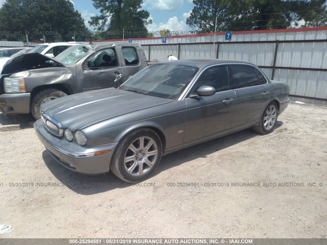 SAJWA79B56SG50271 - 2006 JAGUAR XJ8 L GRAY photo 2