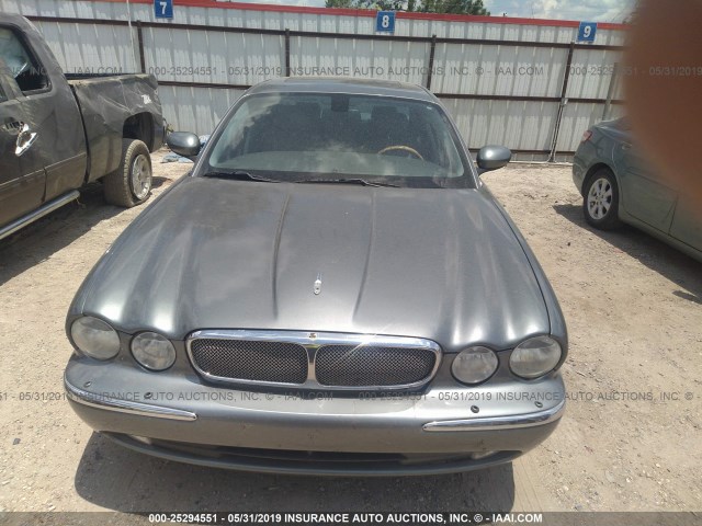 SAJWA79B56SG50271 - 2006 JAGUAR XJ8 L GRAY photo 6